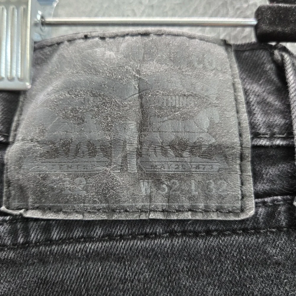 Levi's 511‎ Men Jeans 32X32 Black Denim Slim Fit 29